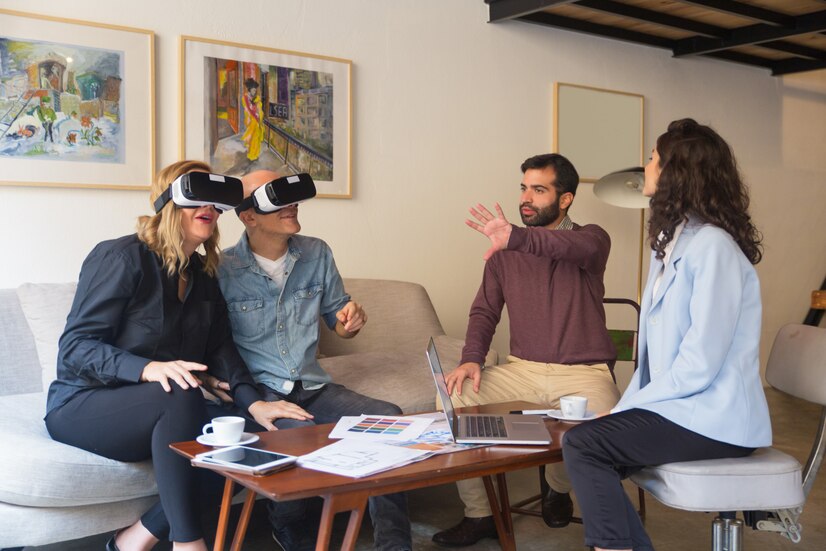 Gafas de realidad virtual inmobiliarias